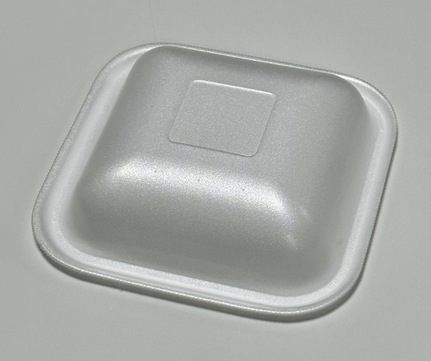 Thermo (ISO)Menüschale aus Polystyrol-Schaum (XPS), laminiert, ungeteilt weiß, 740ml, 1-0740 / 1781, 400 Stück