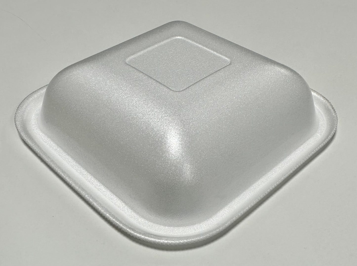 Thermo (ISO)Menüschale aus Polystyrol-Schaum (XPS), laminiert, ungeteilt weiß, 740ml, 1-0740 / 1781, 400 Stück