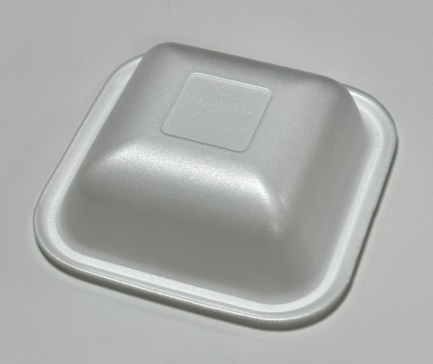 Thermo (ISO)Menüschale aus Polystyrol-Schaum (XPS), laminiert, ungeteilt, weiß, 920ml, 1-0920 / 1783, 400 Stück