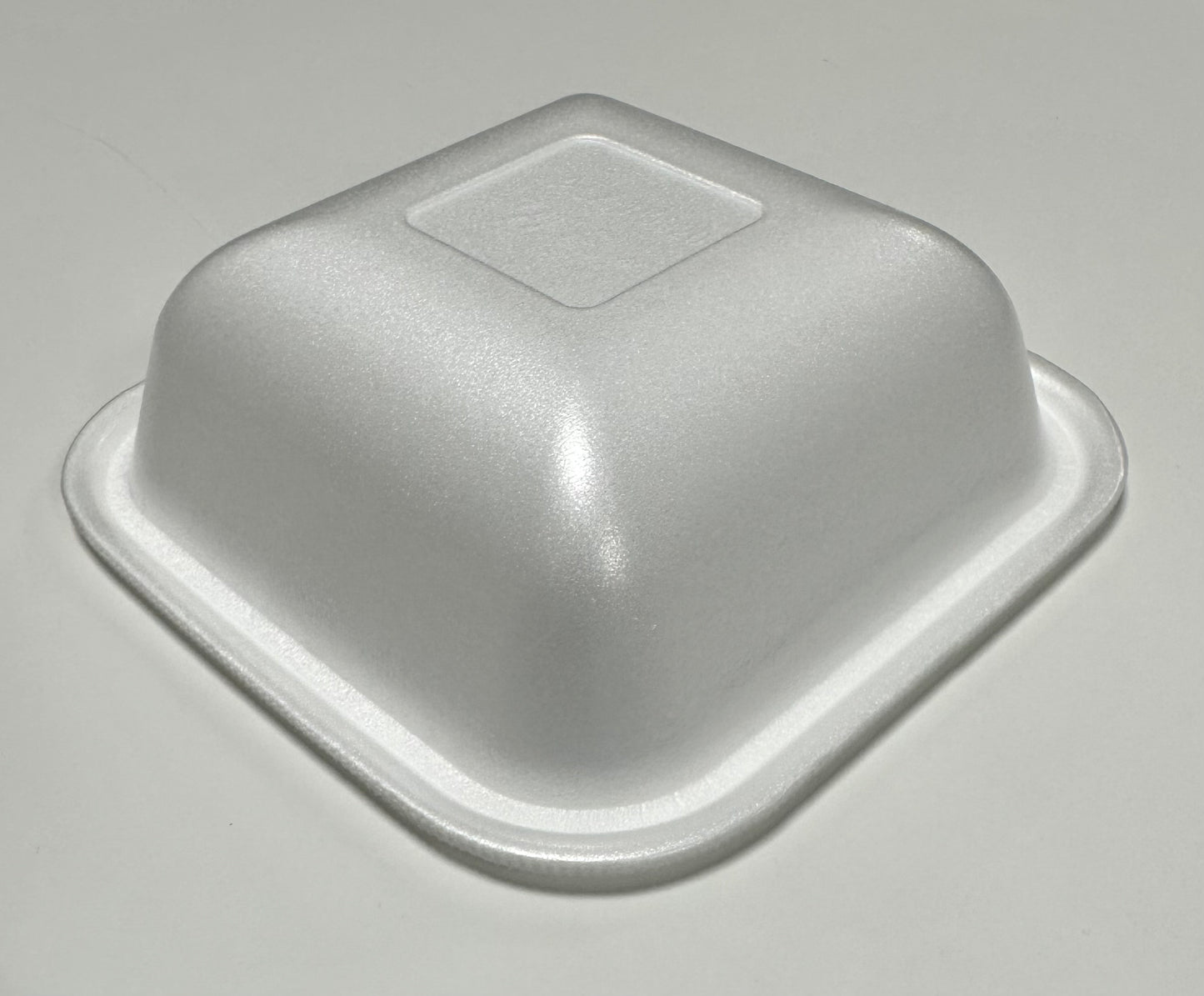 Thermo (ISO)Menüschale aus Polystyrol-Schaum (XPS), laminiert, ungeteilt, weiß, 920ml, 1-0920 / 1783, 400 Stück