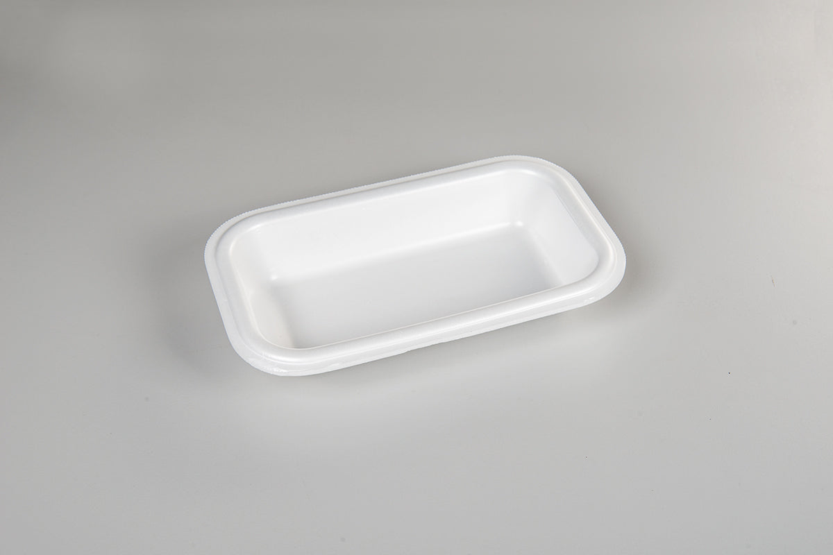 Thermo (ISO) Siegelschale aus Polystyrol-Schaum (XPS), laminiert, weiß, 1-teilig, 1-0835 / 608, 800 Stück