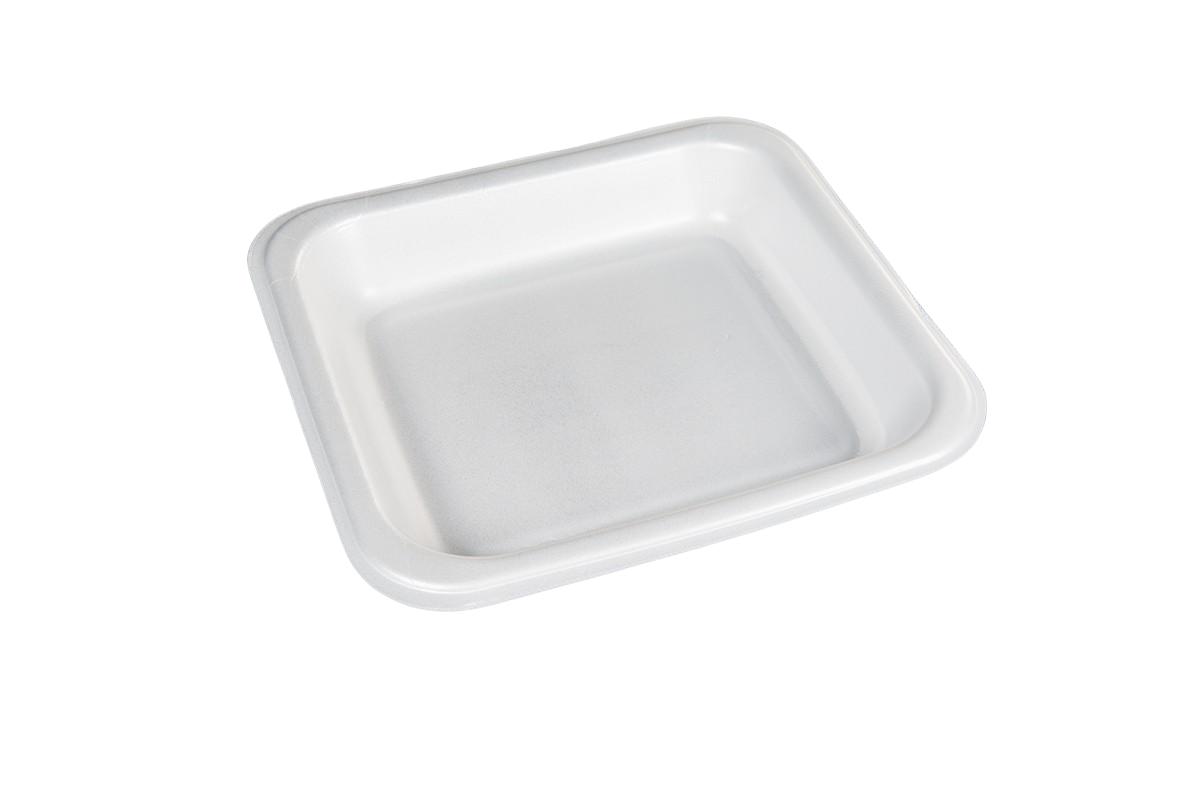 Thermo (ISO) Siegelschale aus Polystyrol-Schaum (XPS), laminiert, weiß, 1-teilig, 1-1750 / 601, 500 Stück