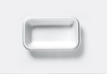 Thermo (ISO) Siegelschale aus Polystyrol-Schaum (XPS), laminiert, weiß, 1-teilig, 1-0835 / 608, 800 Stück
