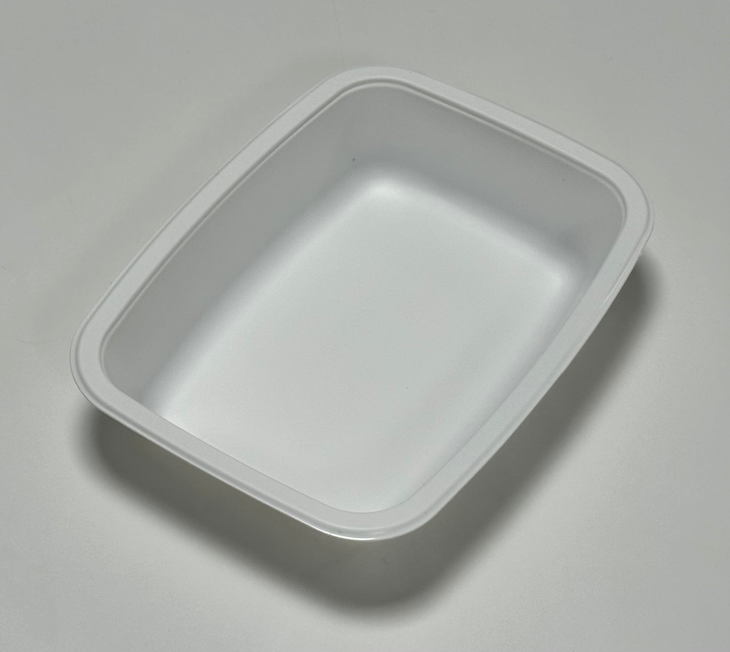 可重复使用的 PP 密封碗，不可分割，178x136x34mm，500ml，黑色和白色，500 件