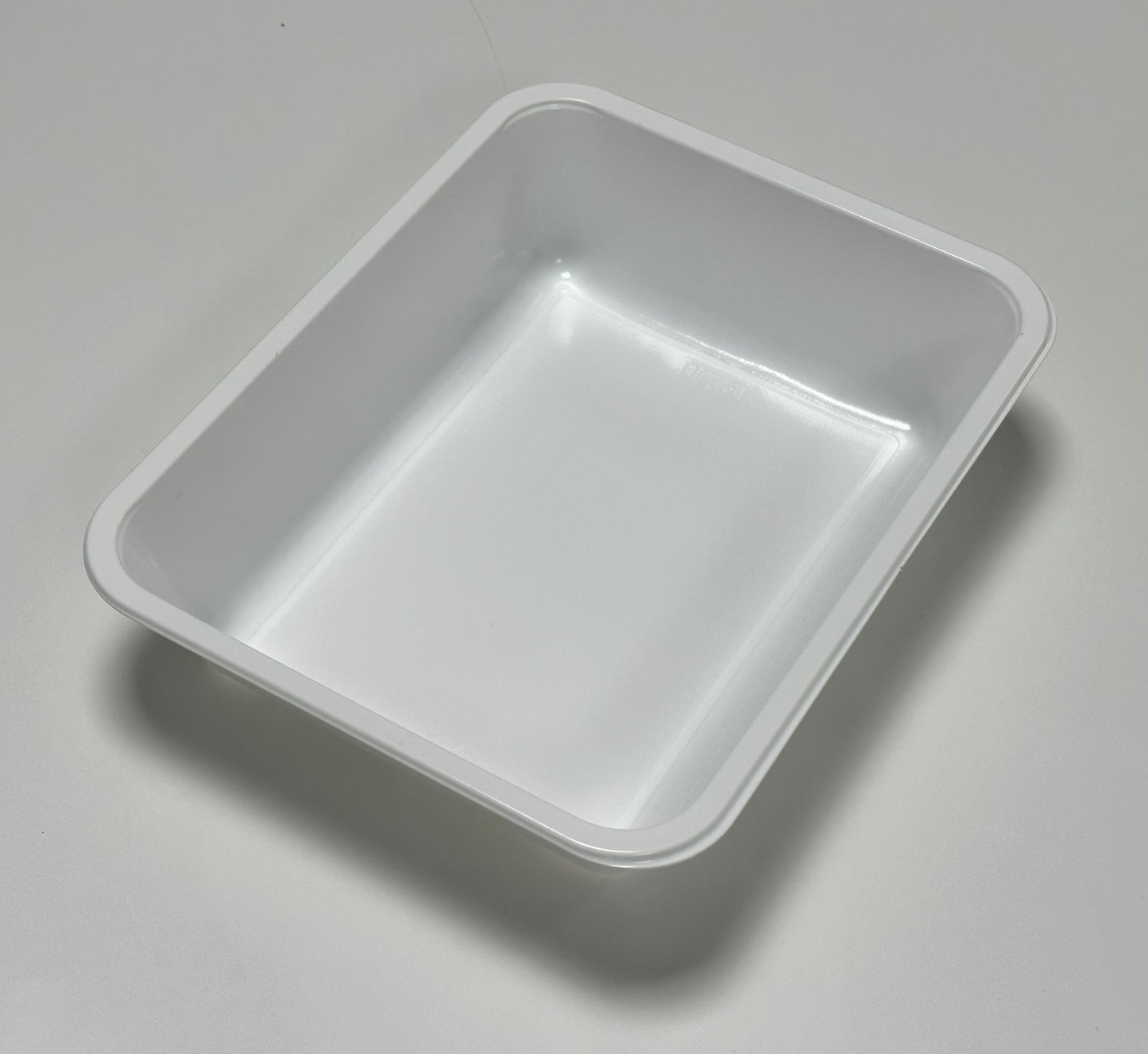 可重复使用的 PP 密封碗，不可分割，227x177x50mm，1,350ml，黑色和白色，480 件