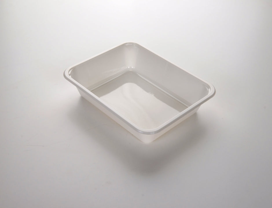 CPET Siegelschale, weiß, 1-teilig, 227 x 177 x 50 mm , 1-1191, 310 Stück