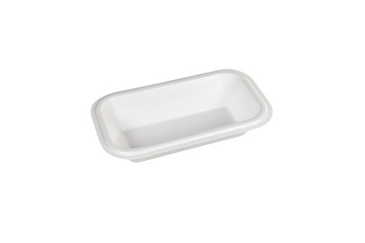 Thermo (ISO) sealing tray made of polystyrene foam (XPS), laminated, white, 1-piece, 1-1130 / 609, 800 pieces