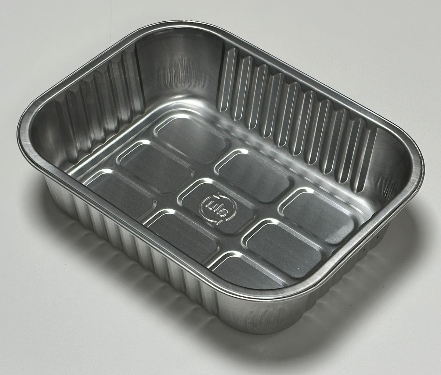 Aluminum sealing bowl, 1 piece, silver, 178 x 136 x 45 mm, A1-079, 560 pieces